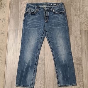 Miss Me Woman's Jeans Size 29 Boyfriend Capri